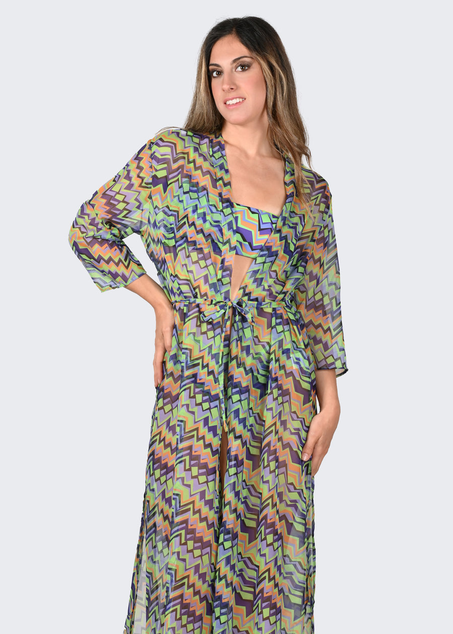 Kimono Lungo "Alghe"