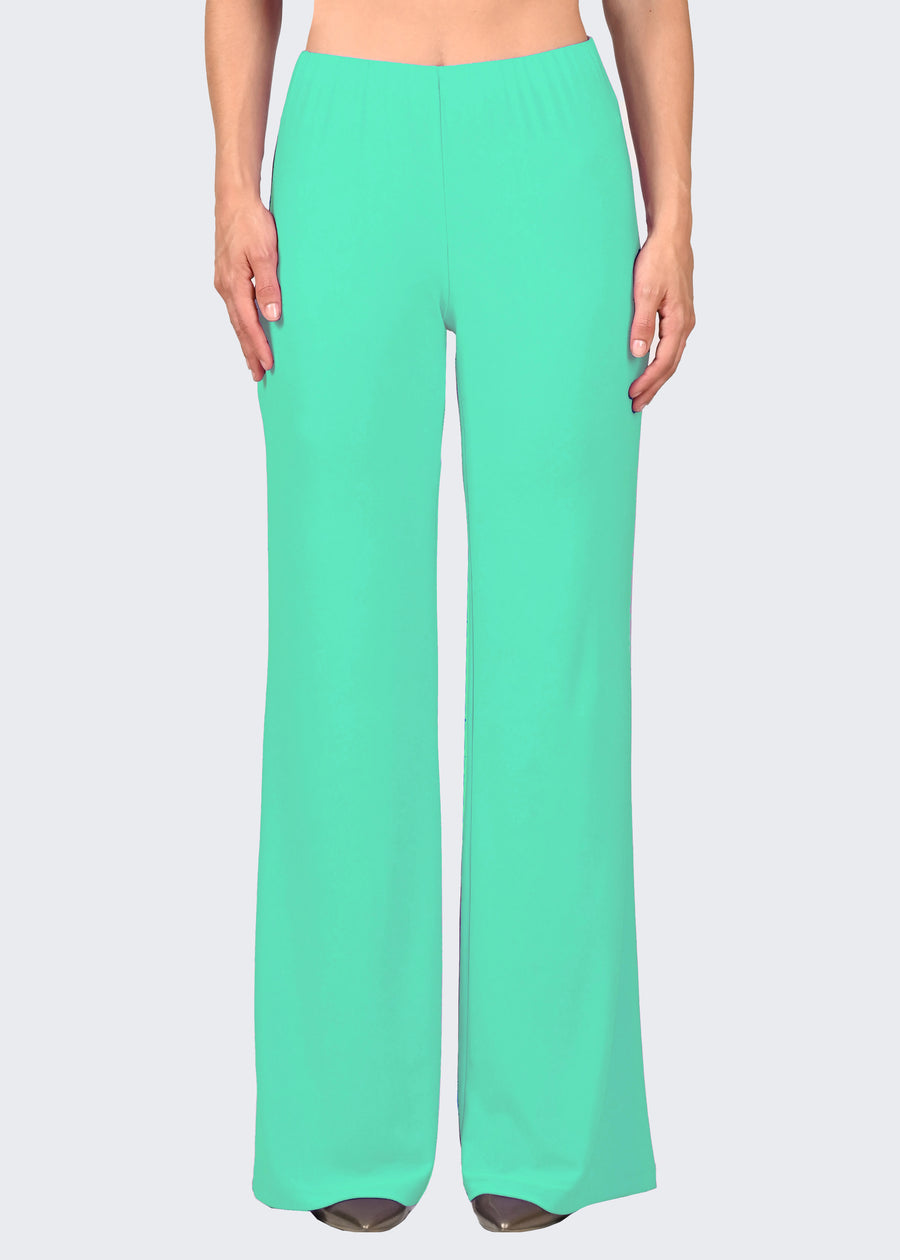 Pantalone in jersey menta