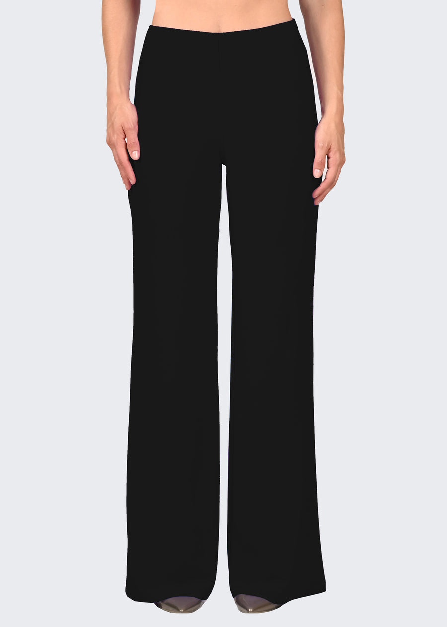 Pantalone in jersey nero