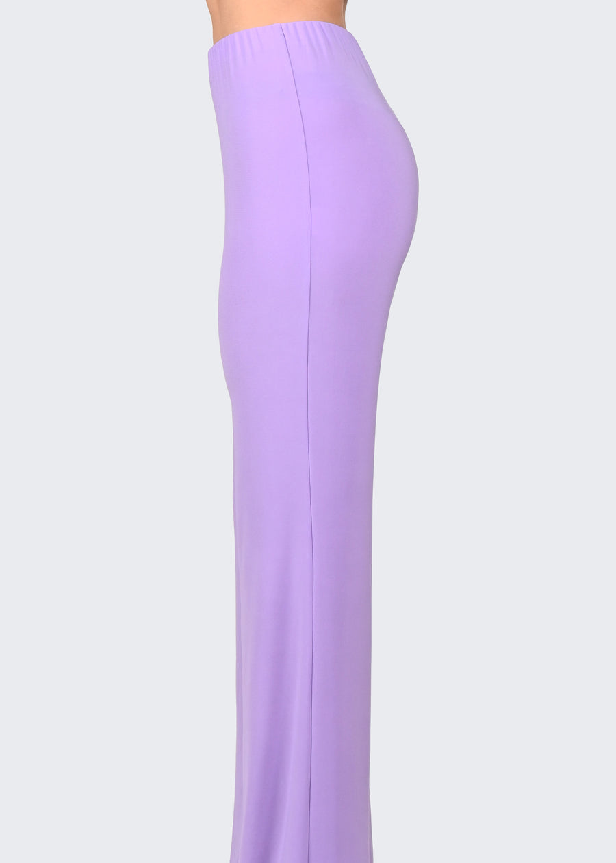 Pantalone in jersey lilla