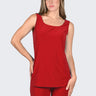 Blusa in jersey rosso