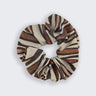 Scrunchie per capelli lurex oro "Safari"