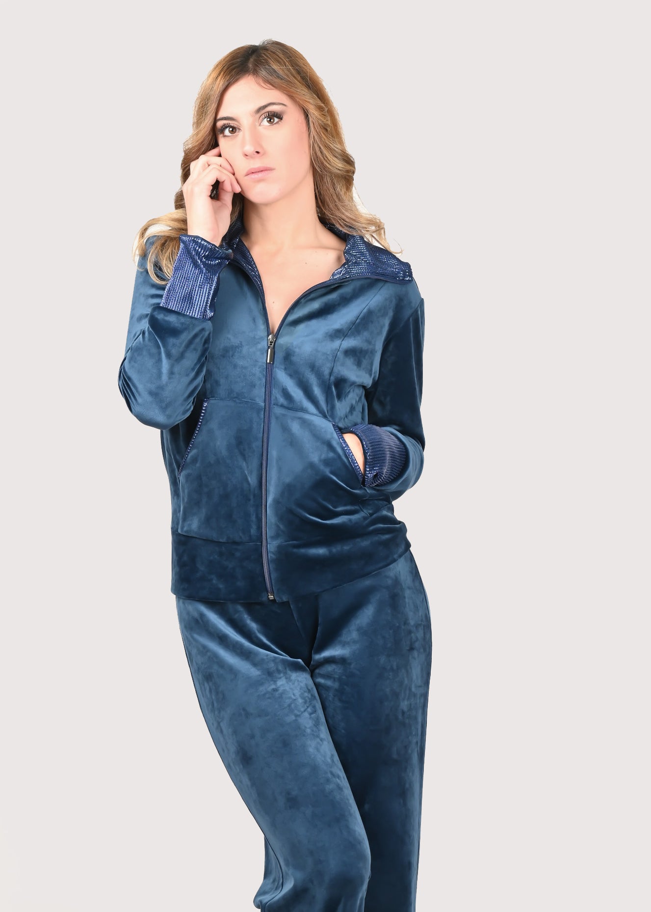 Pile Pigiama Di Ciniglia Donna Tute Pantaloni In Pile Da Donna